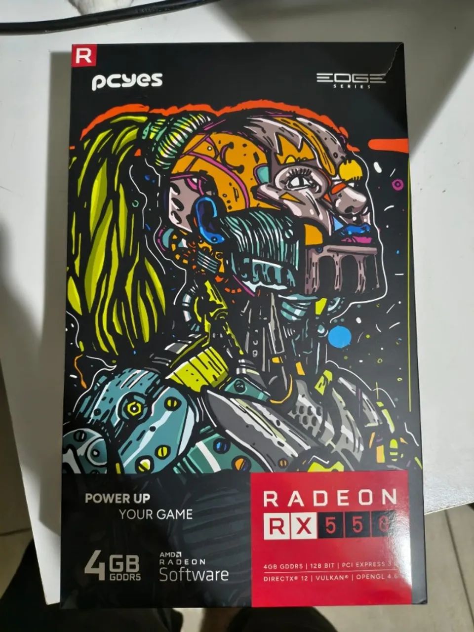 Placa de Video RX 550 4gb