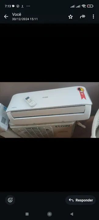 Ar condicionado elgin 12000 btus 