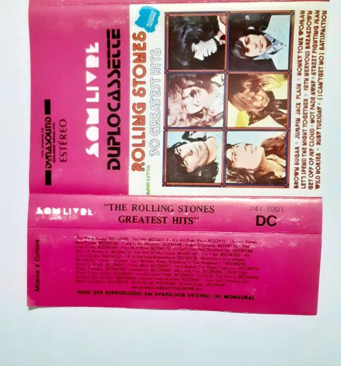 The Rolling Stones - Greatest Hits (K7) - Foto 3