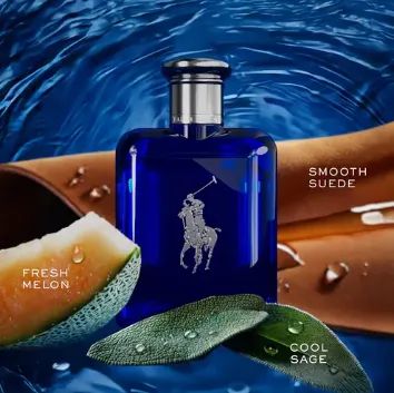 Perfume Masculino Eau de Toilette, Polo Blue Ralph Lauren, Frasco com 40 ml. - Foto 3