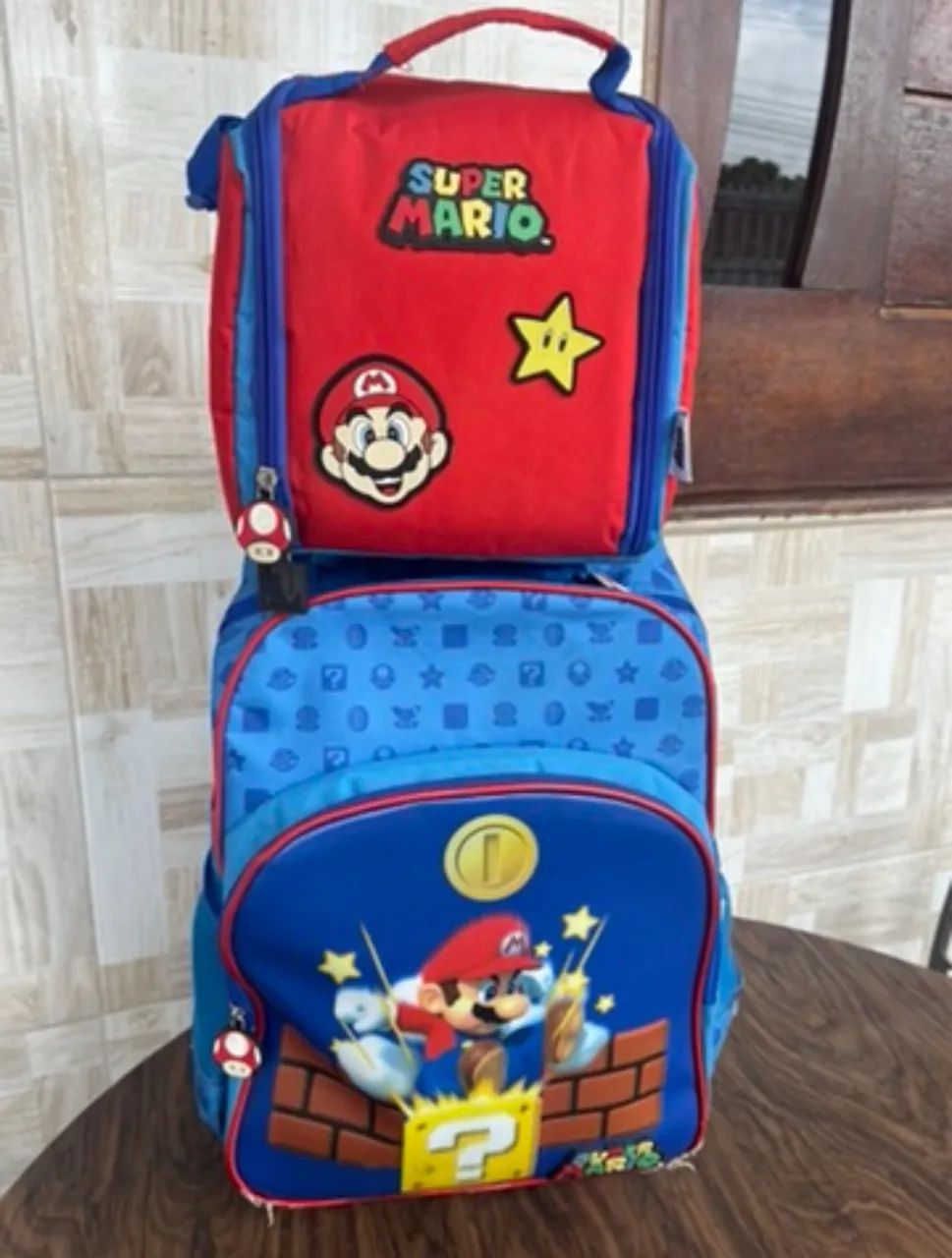 Mochila e lancheira Mário  - Foto 2