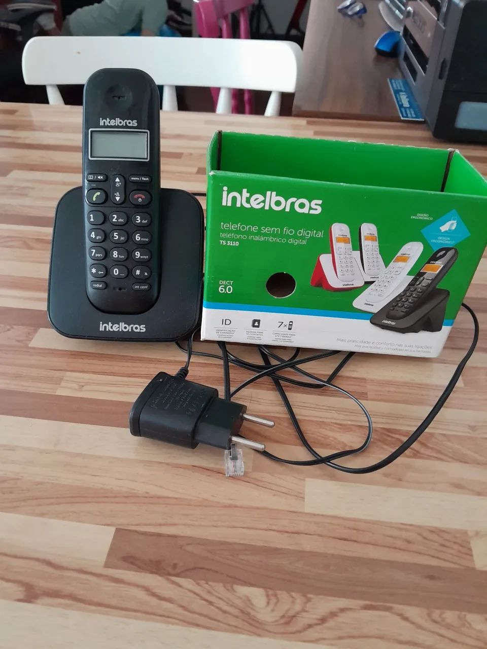 Telefone sem fio digital Intelbras TS 3110