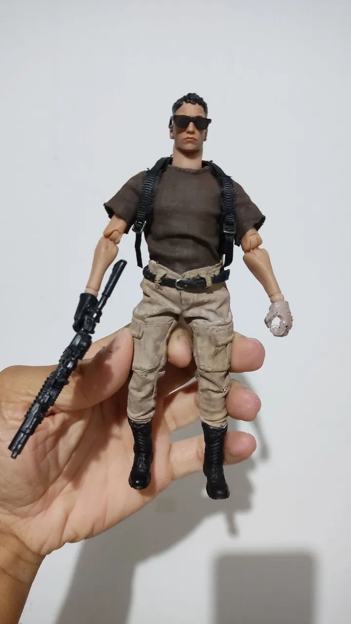 Boneco shane custom the walking dead