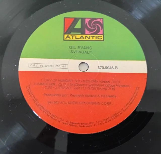 DISCO DE VINIL GIL EVANS - SVENGALI - Foto 5