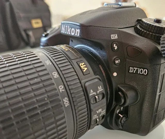 Câmera NIKON DSLR D-7100 COMPLETA, com acessórios - Foto 3