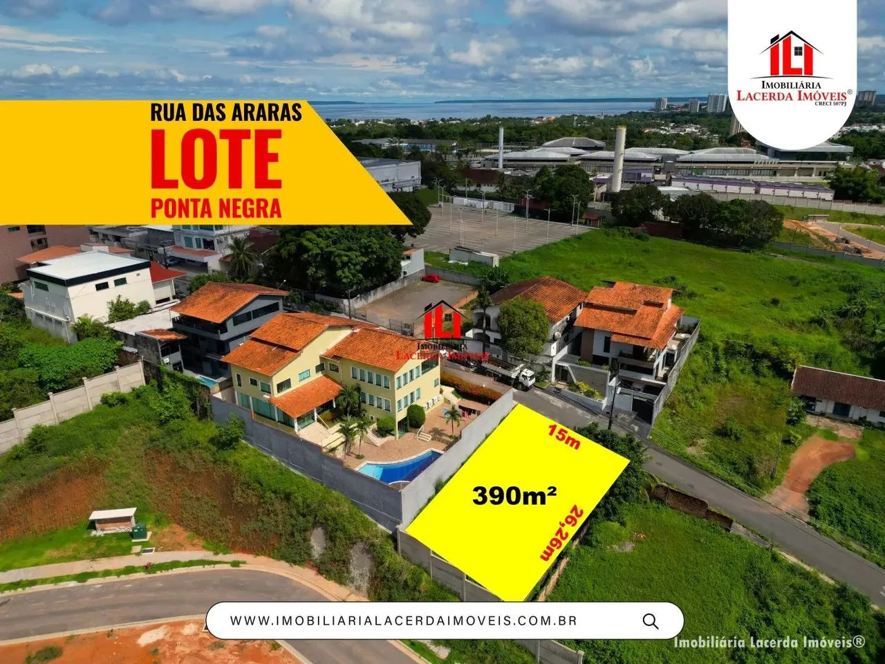 Lote para Venda em Manaus, Ponta Negra