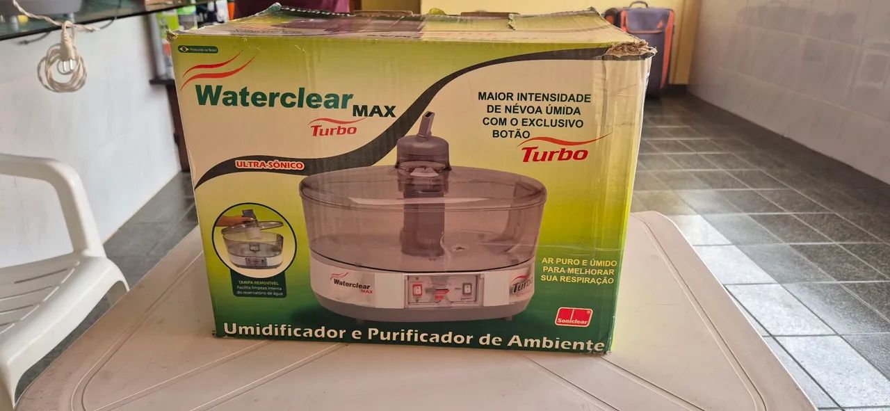 Umidificador e Purificador de Ar WaterClear MAX Turbo  - Foto 5