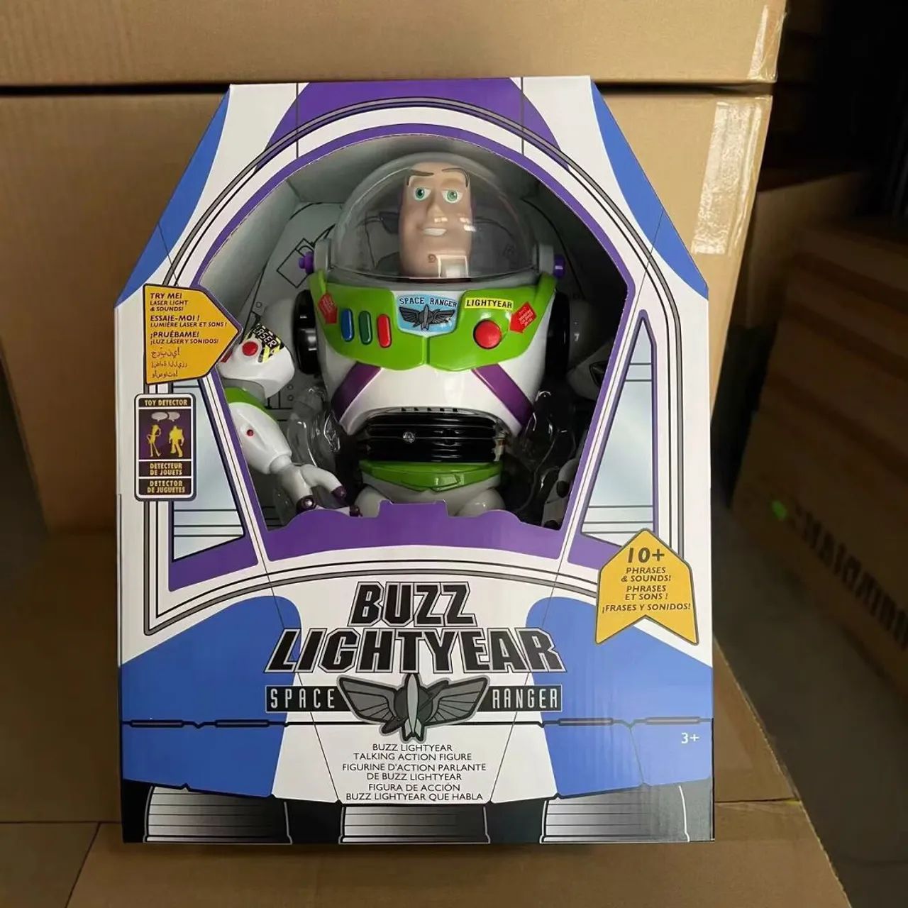 Boneco toy story buzz Lightyear  32cm Raríssimo Novo - Foto 2