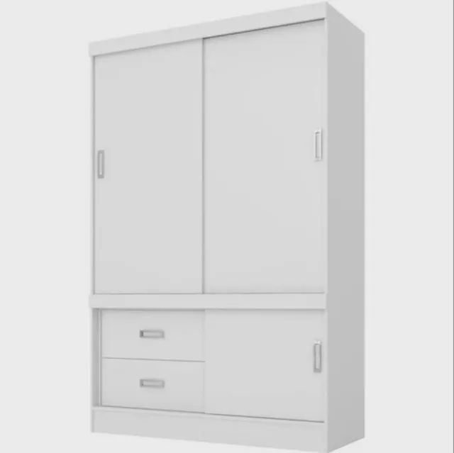 Guarda Roupa 3 Portas 2 Gavetas DIVIDIMOS EM ATÉ 10X SEM JUROS - Foto 2