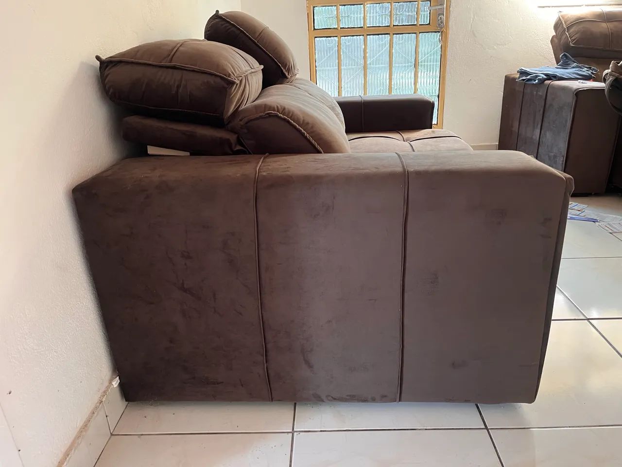 Jogo de sofás retrateis 2 e 3 lugares - Foto 3