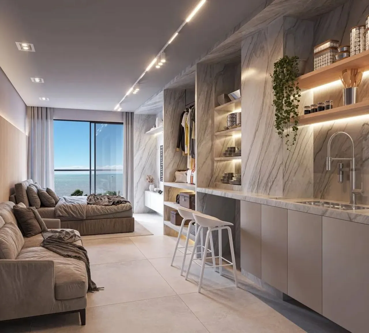 STUDIOS E FLATS no 5S JARDIM OCEANIA PRÓXIMO À PRAIA em JOÃO PESSOA - PB - CONDIÇÕES ESPEC