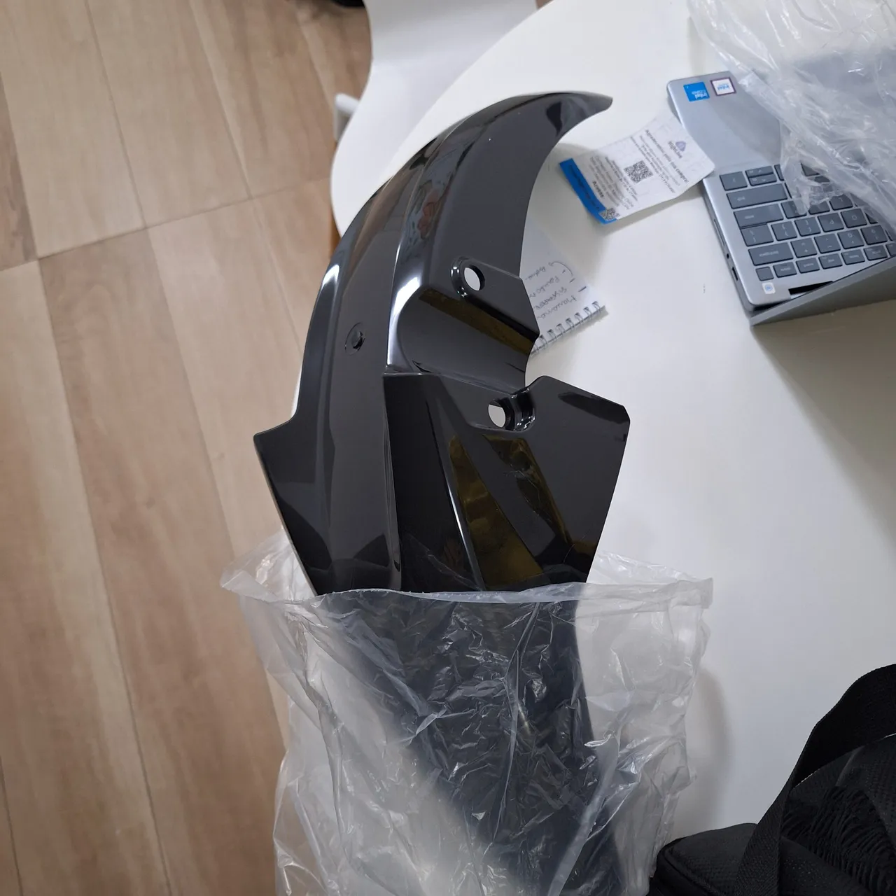 Paralama dianteiro Cg titan 150/160 fan start 2014 a 2023