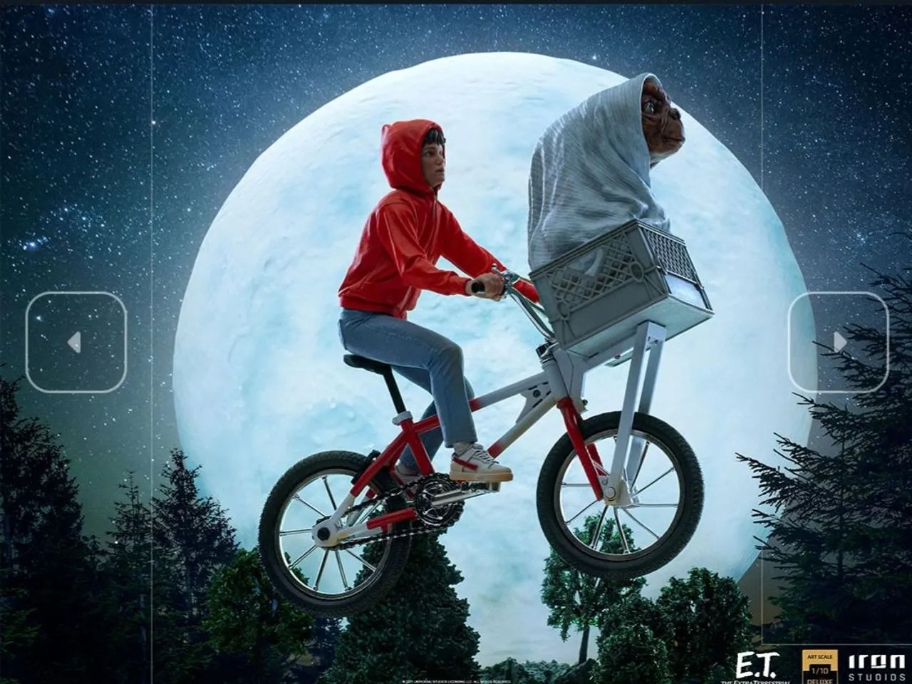 Et e Elliot Deluxe Iron Studios
