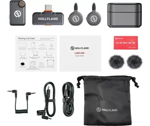 Microfone de Lapela Hollyland Lark M2S (Lacrados) - Foto 3