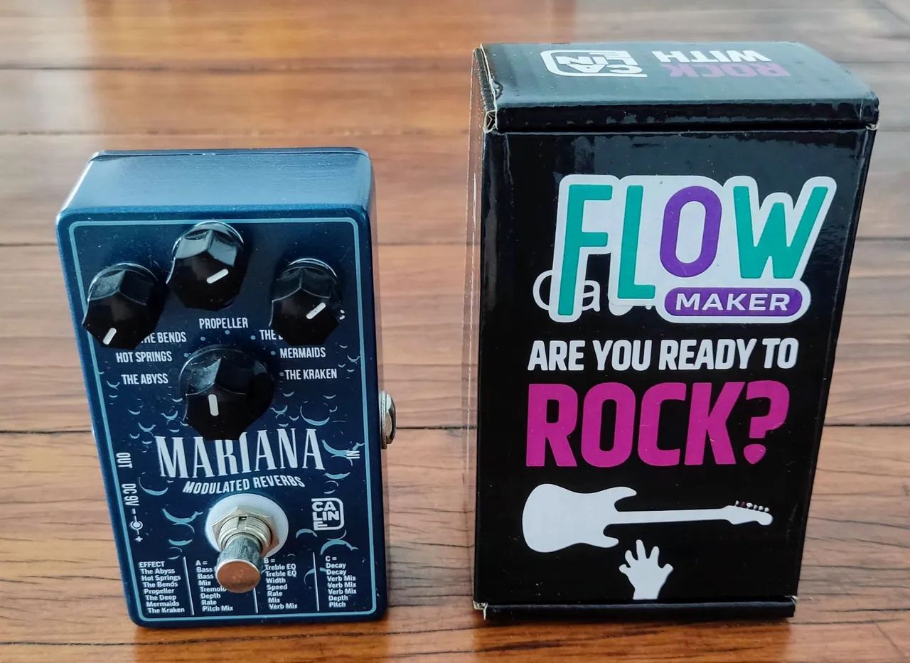Pedal de Reverb Caline Mariana CP-507 - Foto 3