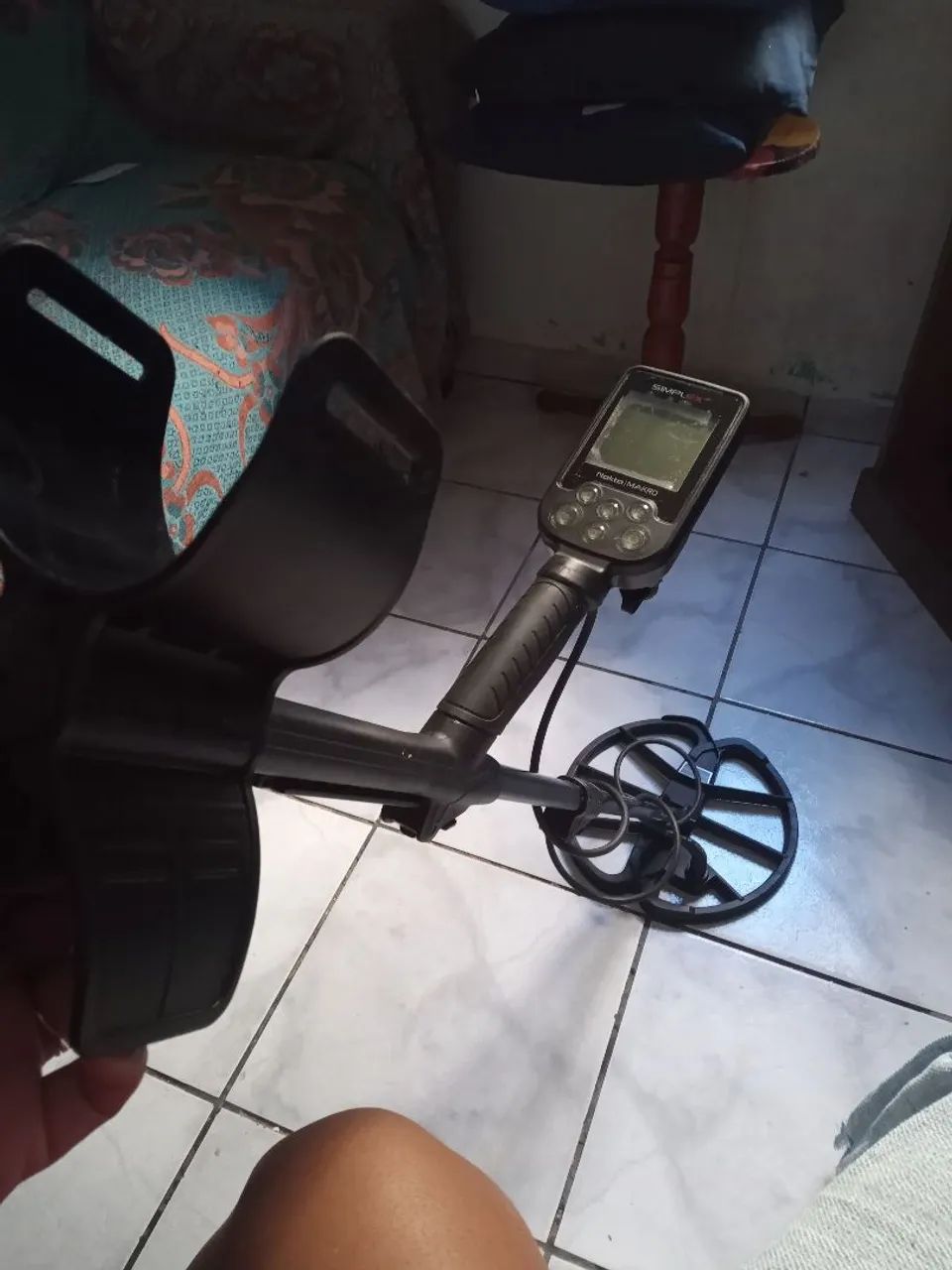 Detector de metais Simplex+ Semi novo - Foto 5
