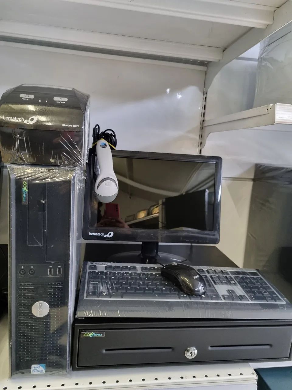 Kit Pdv Completo para Comércio Core2Duo Sem Sistema Em Ótimo Estado Garantia e NF-e