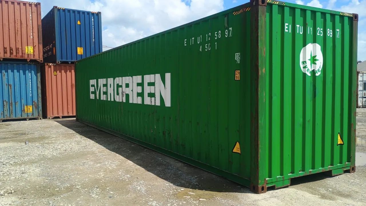 Container Evergreen apenas 10.800 em Itajaí aproveite 