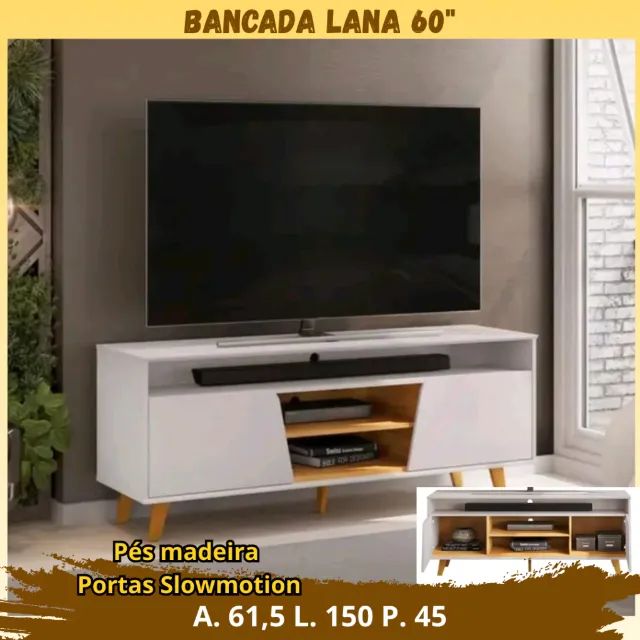 Bancada Luna 1.50m de Largura - Entrega e Monta