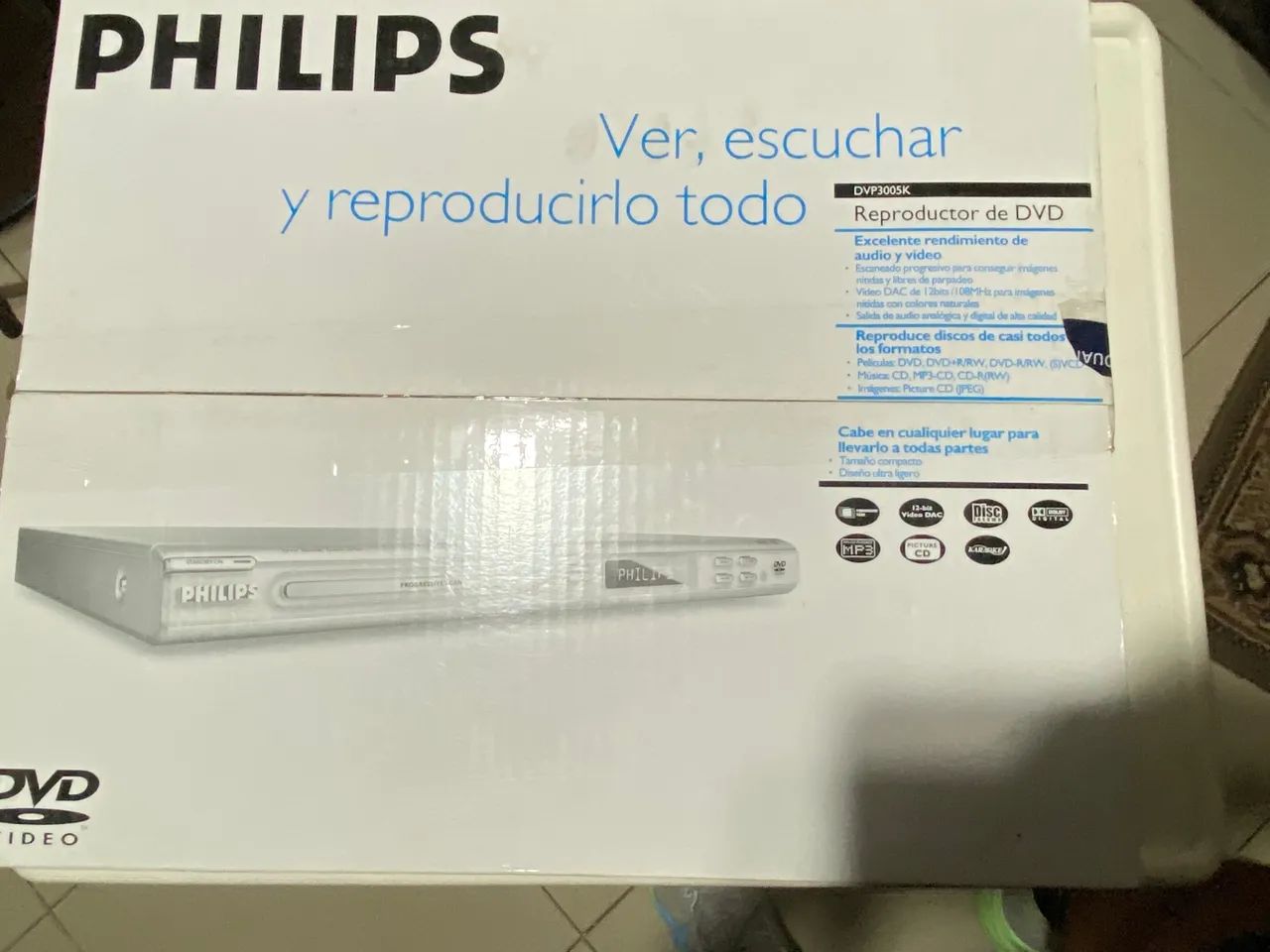 Player DVD Philips DVP3005K