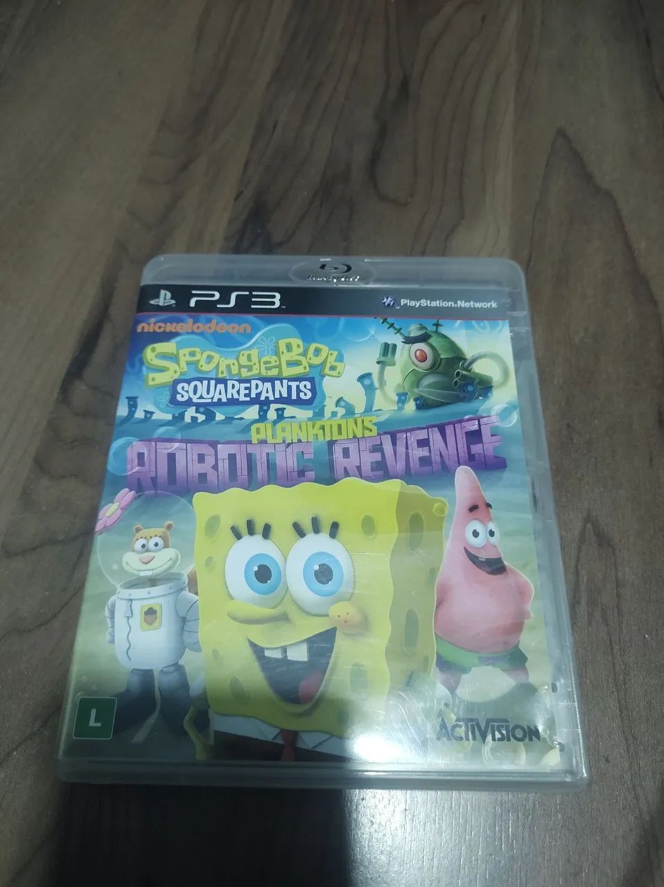 Jogo de PS3 - Bob Esponja: Plankton's Robotic Revenge