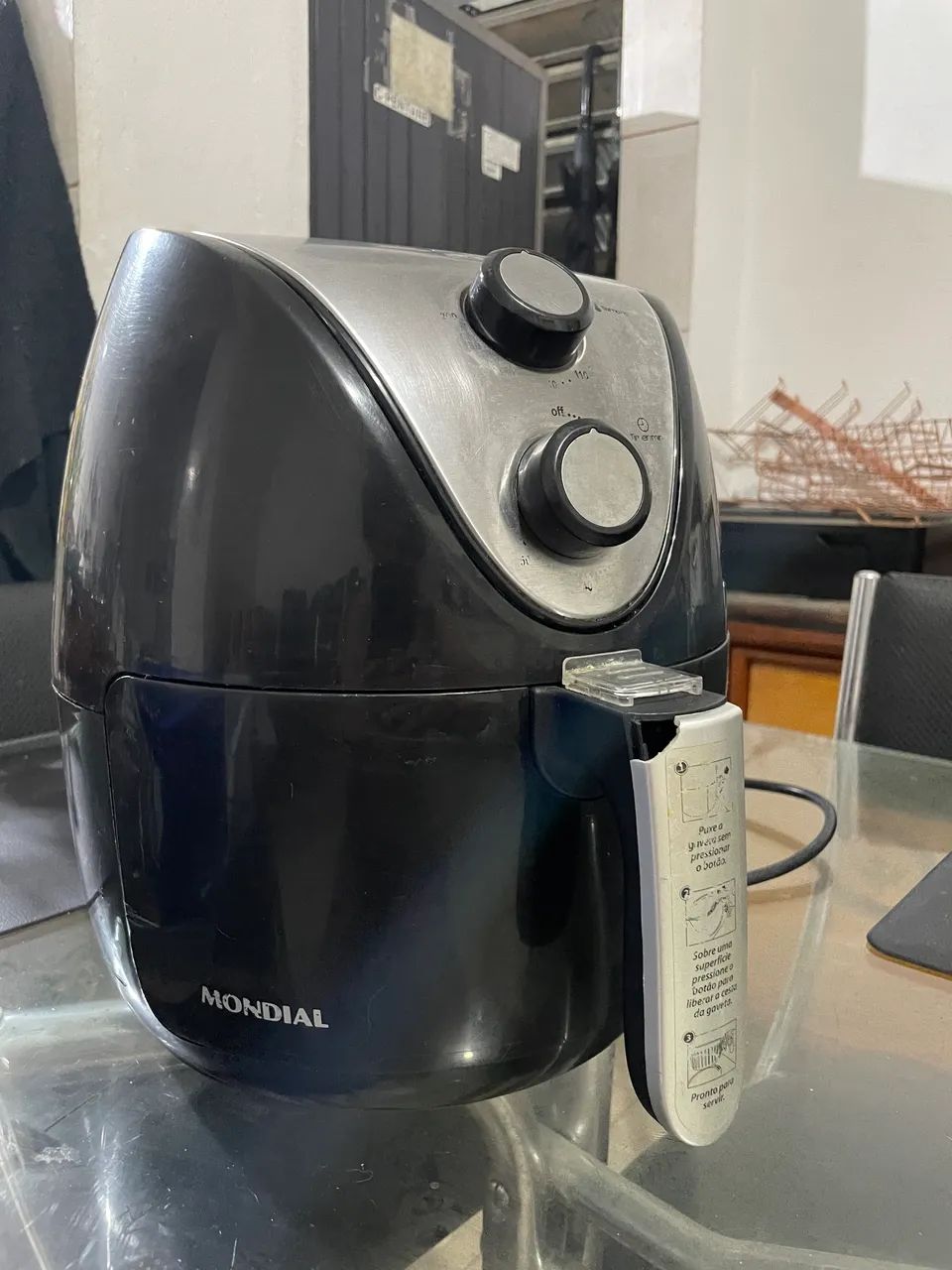 Airfryer Mondial - Usada, Funciona Normalmente, Com Defeitos Visíveis - Foto 3