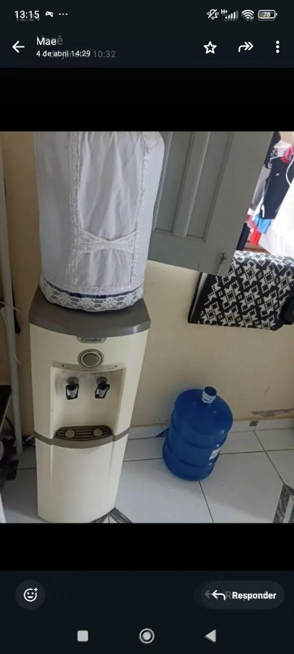 Bebedouro de água gelada e natural Esmaltec