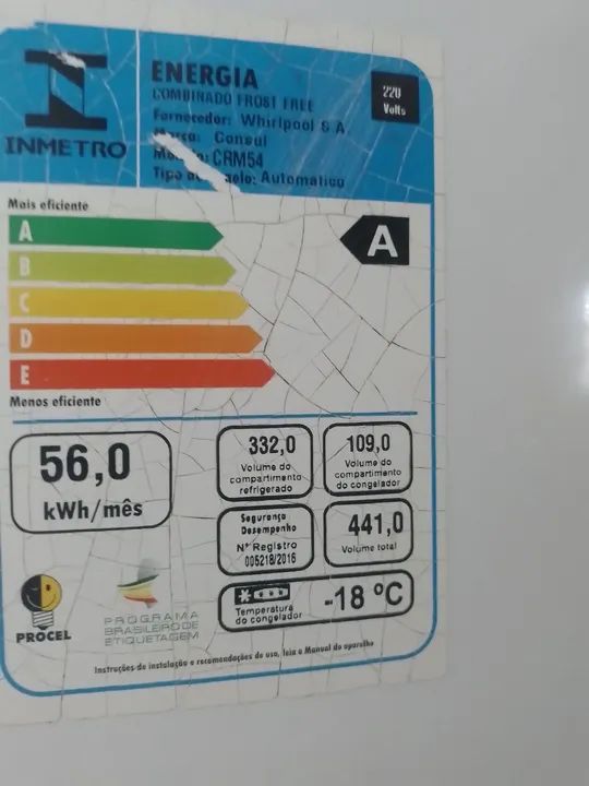 Vende-se Geladeira Duplex Fost Free em excelente estado  - Foto 5