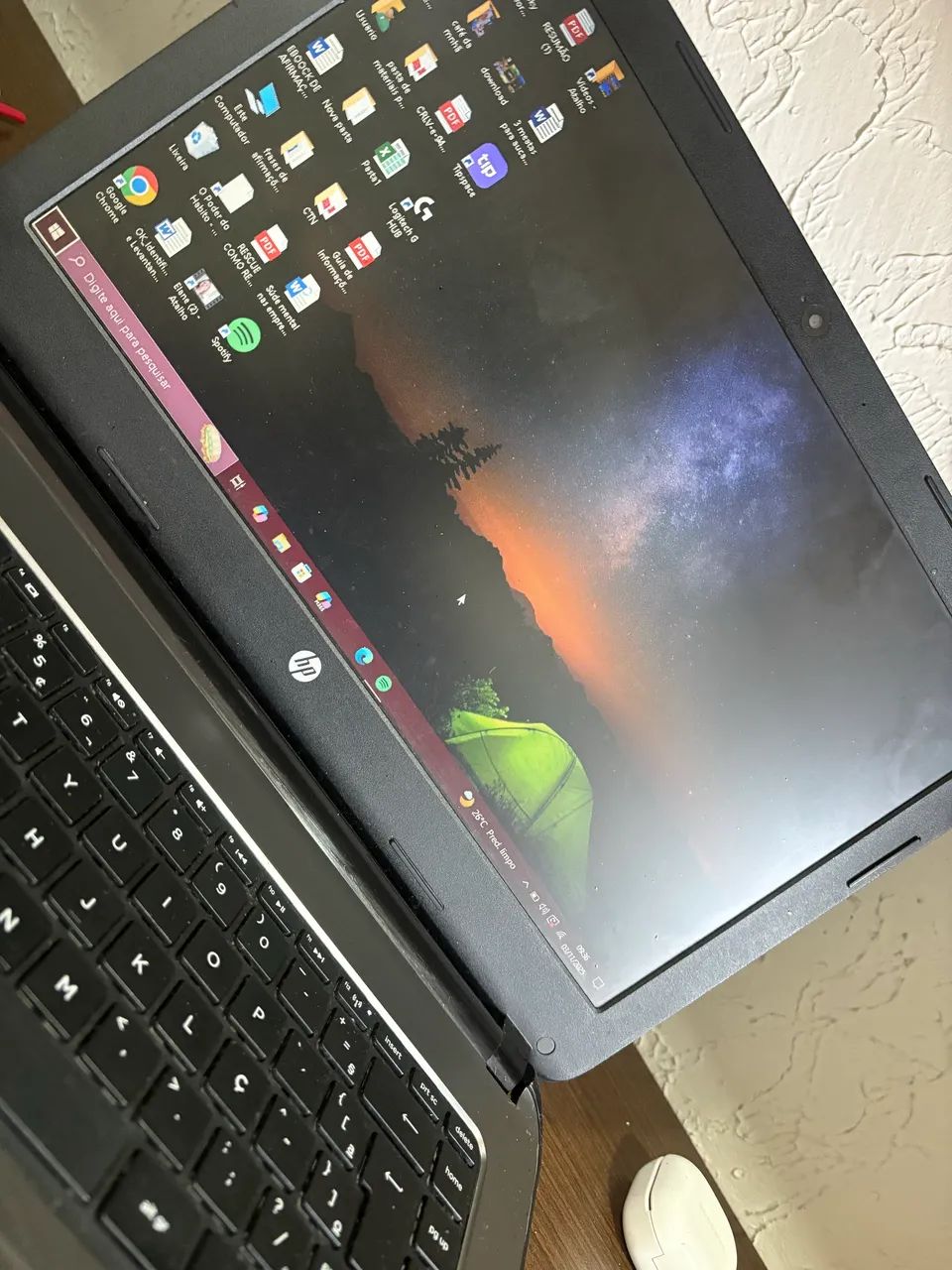 Notebook HP Atual/Funcional (Perfeito Estado)64385330871043122