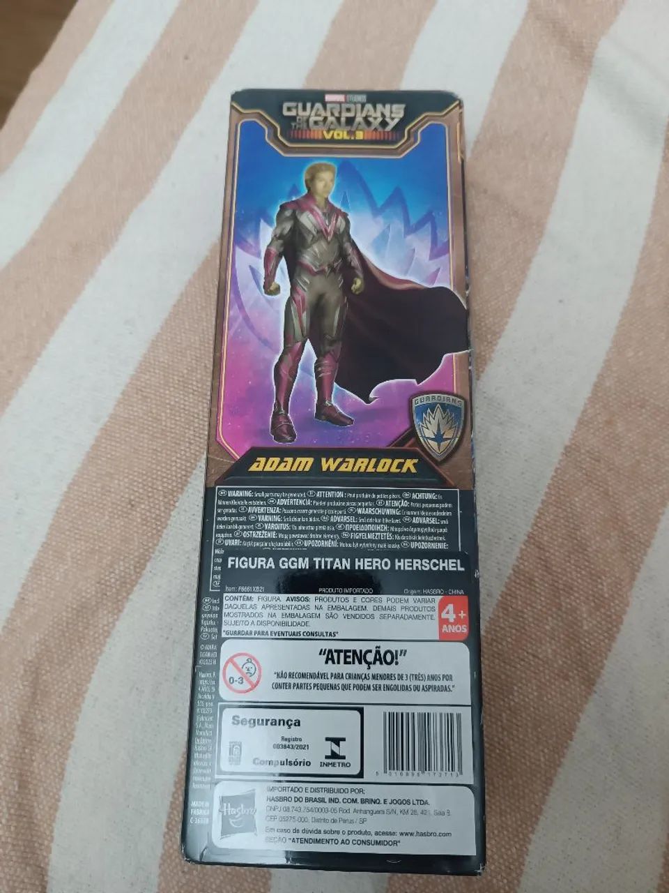 Boneco Adam Warlock, série Guardiões da Galáxia, Volume 3, marca Hasbro - Foto 5