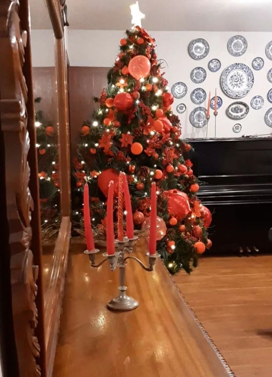 Antigo candelabro cinco braços  - Foto 4