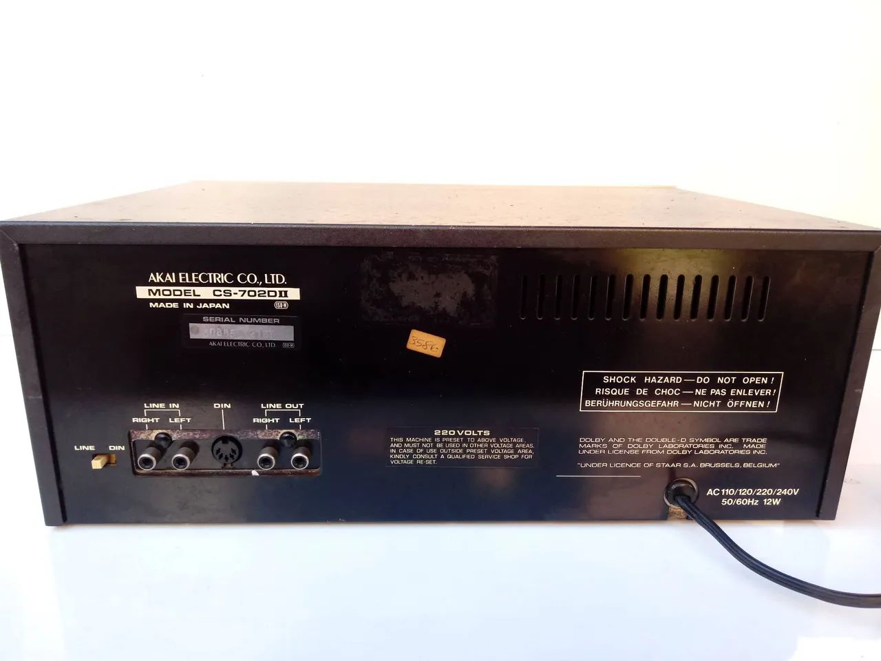 Tapedeck Akai CS-702DII - Foto 3