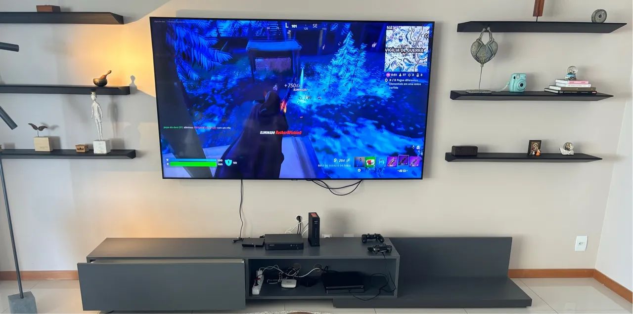 Rack TV Moderno com Gaveta - Foto 4