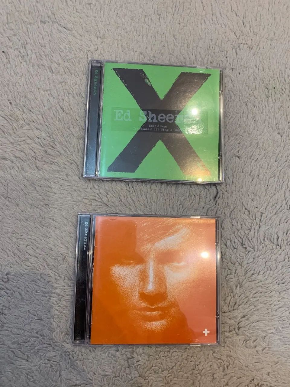 CD?s Ed Sheeran + e Ed Sheeran x
