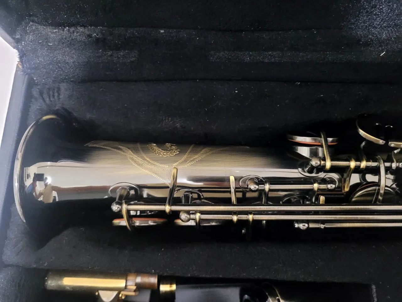 Sax soprano Condor Css42 Excelente Oportunidade vendo Troco - Foto 3