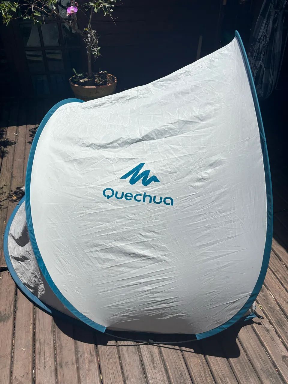 Abrigo de Camping para 2 Pessoas 2 Seconds 0 Xl Fresh Quechua - Foto 2