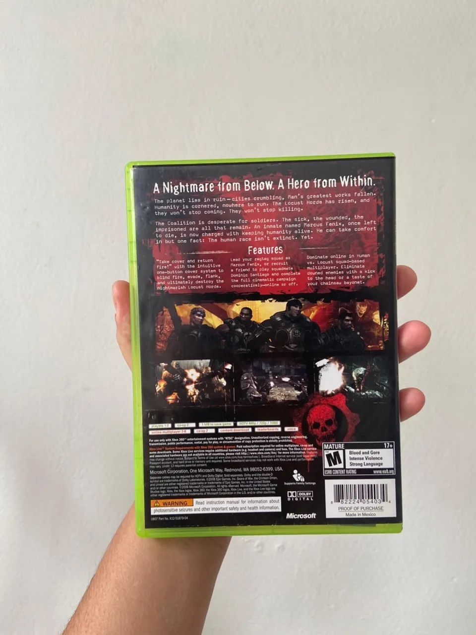Gears of War - Xbox 360 - Foto 2