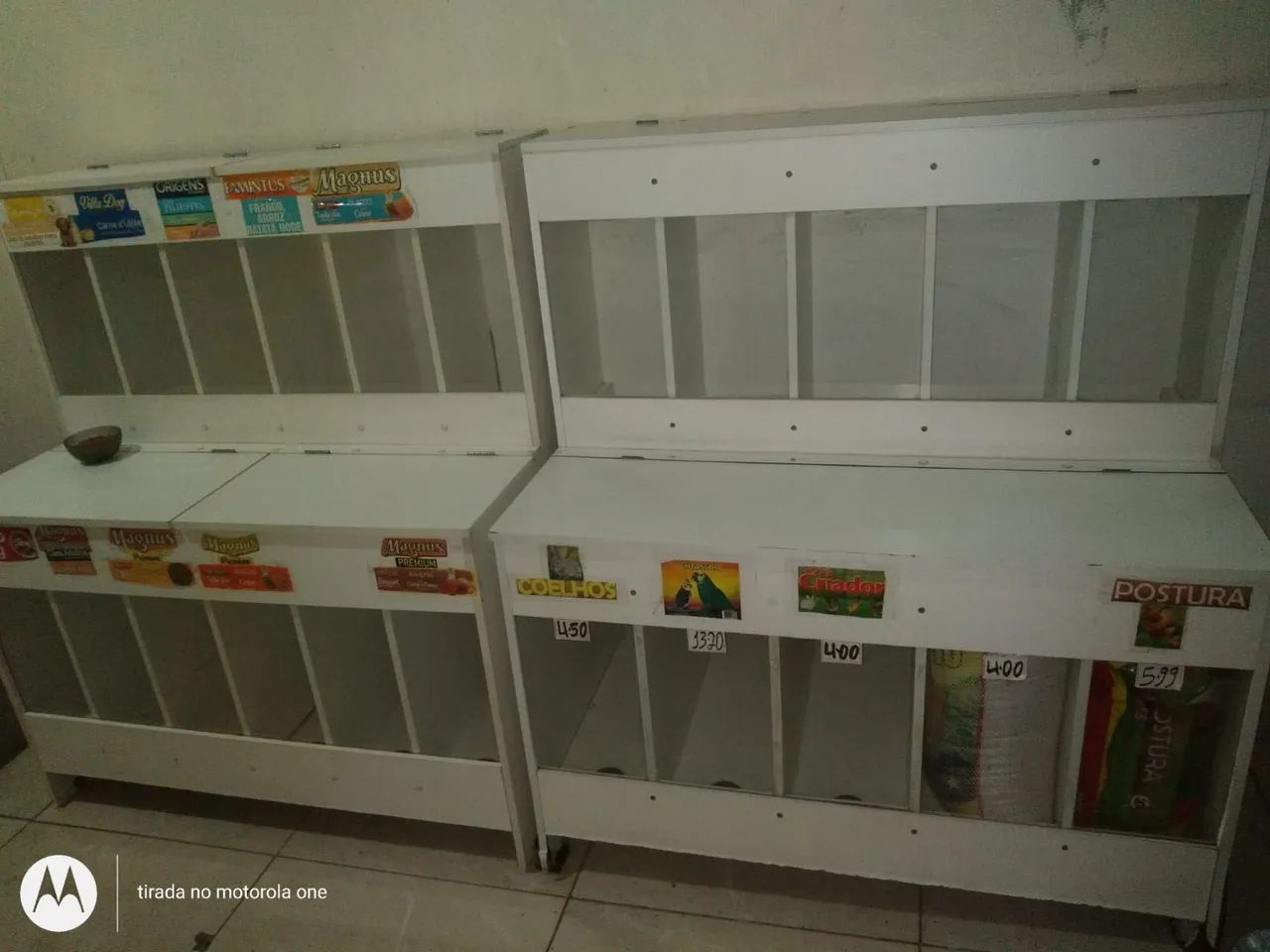 Expositor de ração 