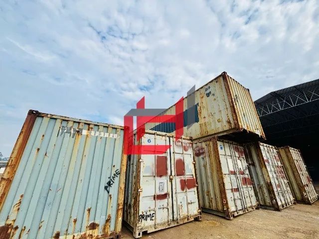 Container seco 40 pés HC - uso em depósito ou construção - Foto 2