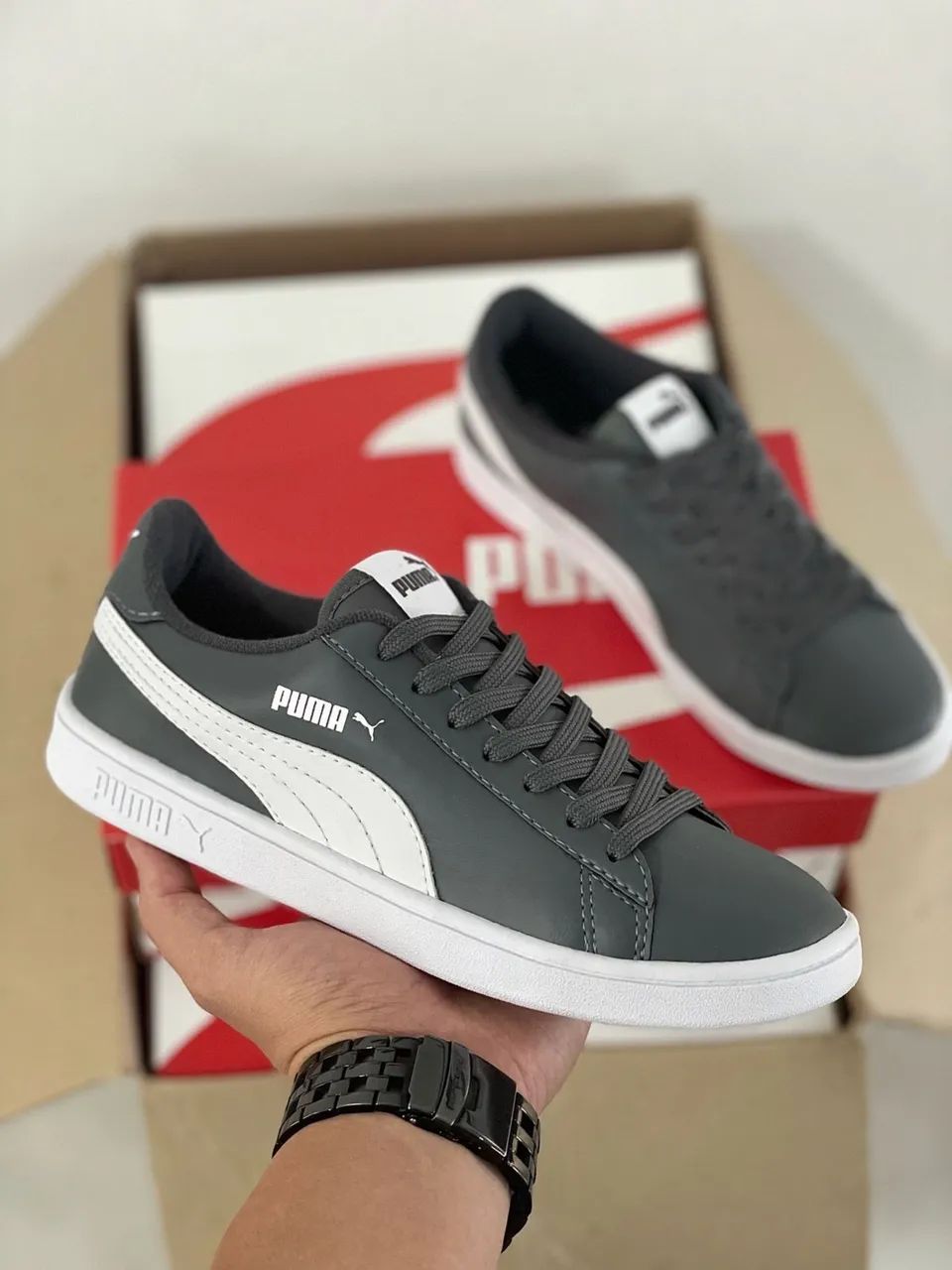 Tênis Puma Smash Atacado - Foto 4