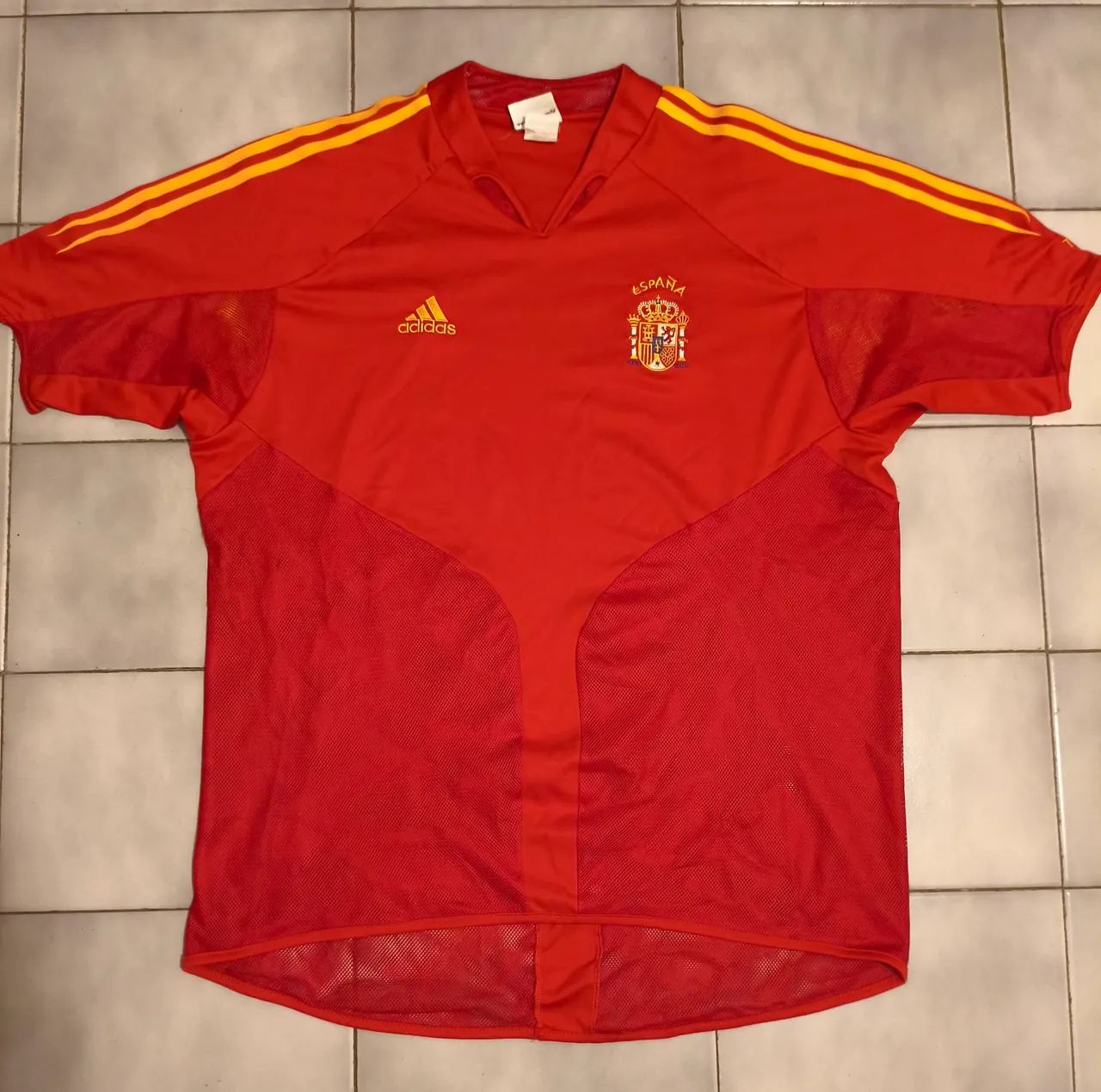 Camisa Espanha 2004 Adidas (GG) - Eurocopa