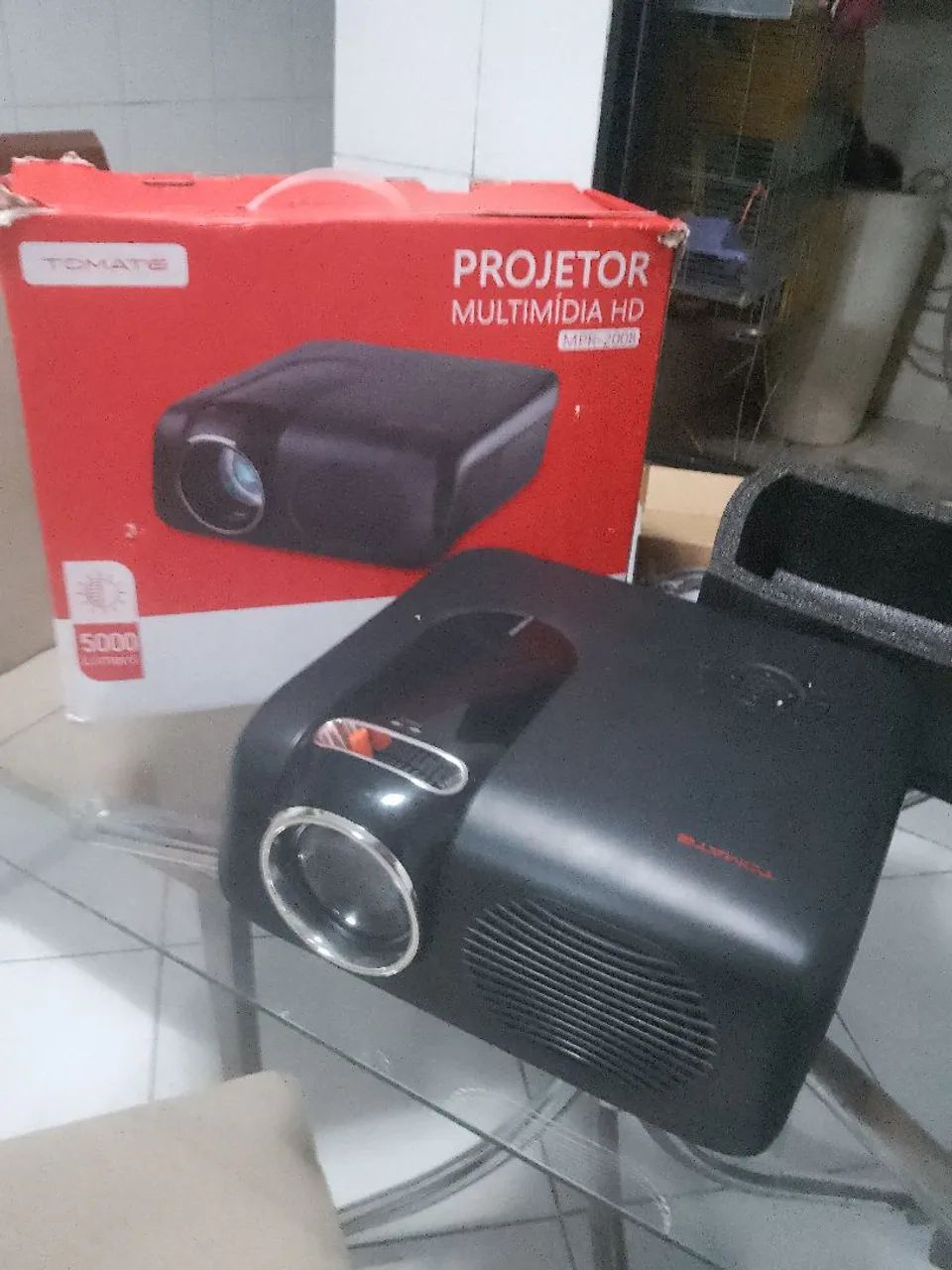 Projetor Multimídia HD Tomate MPK-2008