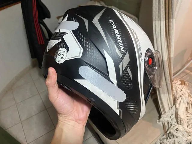 Capacete MIXS Fokker Carbon X Fosco n°60 - Foto 4