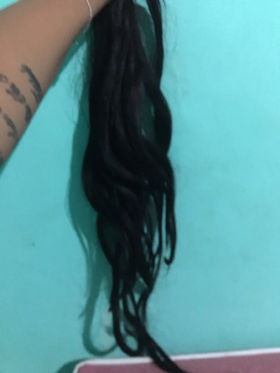 Cabelo humano 65 centímetros