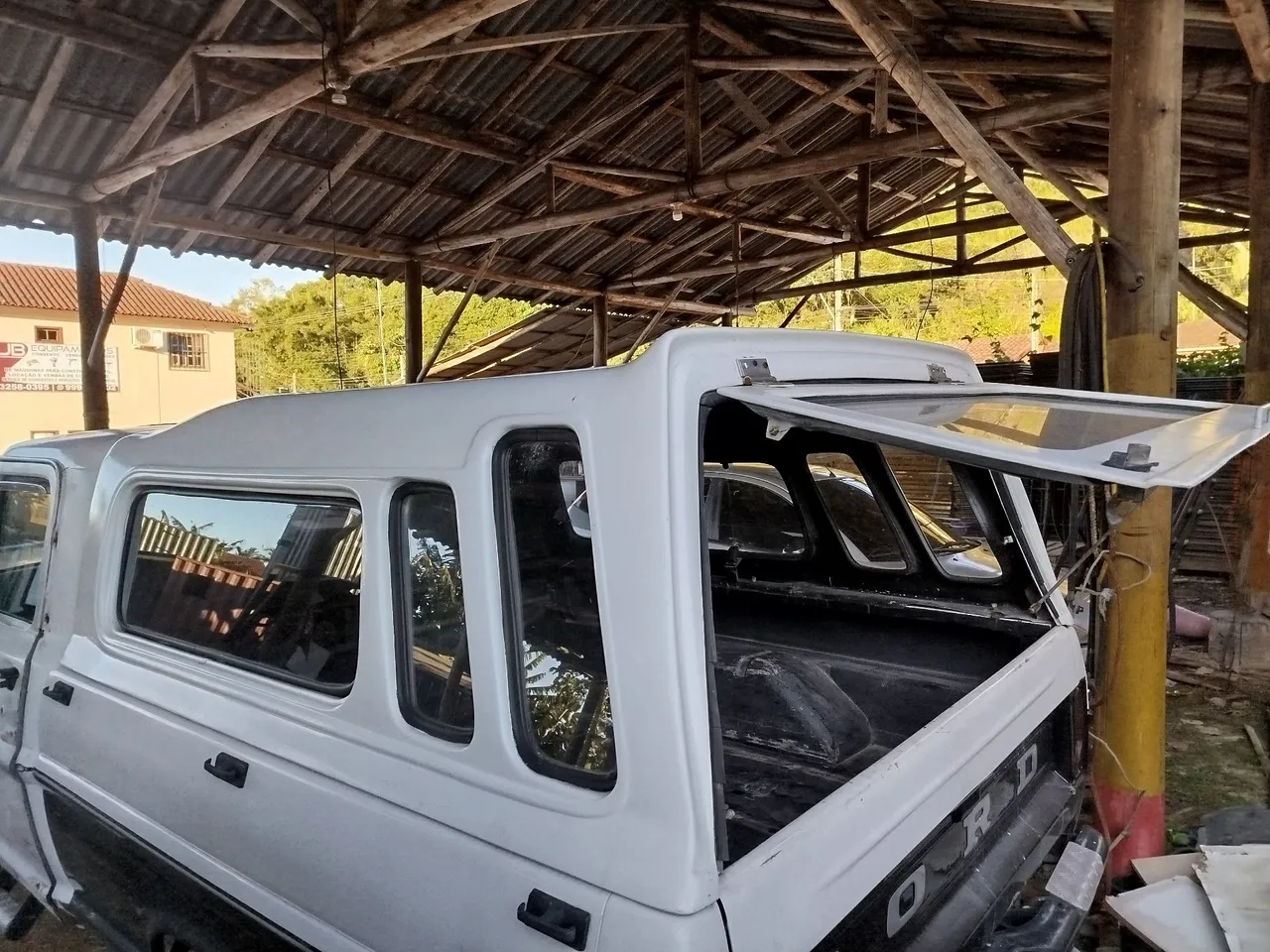 Teto de fibra para Ford