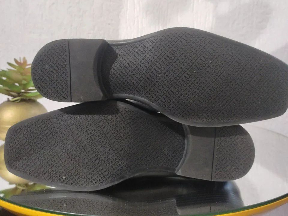 SAPATO DEMOCRATA FIT DE COURO NÚMERO 41 USADO - Foto 2
