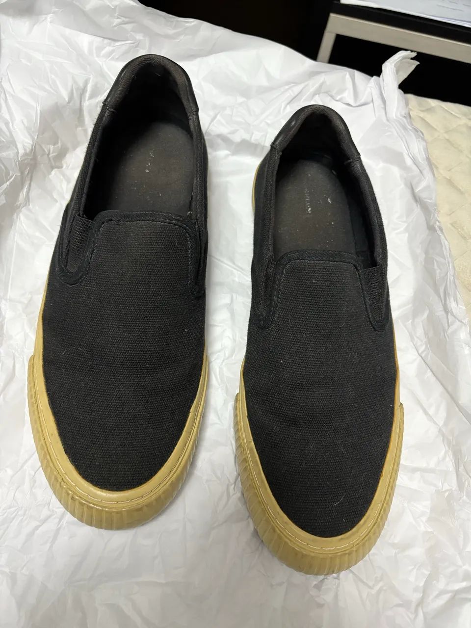 sapatenis/ slip on osklen masculino preto tam 40 Calçados