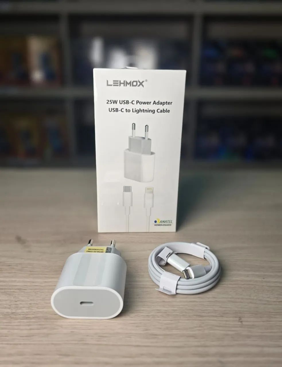 Carregador completo iPhone 25W 