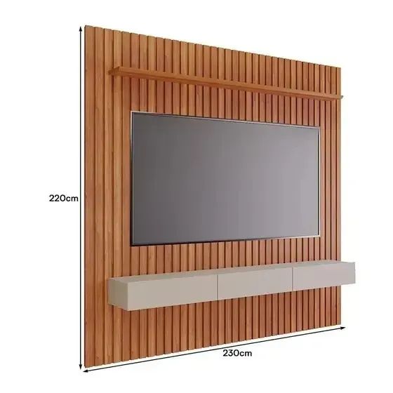 Home Maragogi 2.30cm Para Tv ate 84"polegadas, 100% MDF  (Novo) - Foto 2