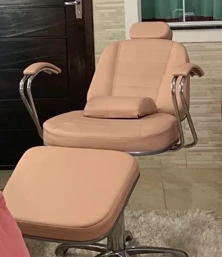 Cadeira reclinável para maquiagem ou sobrancelhas  - Foto 2